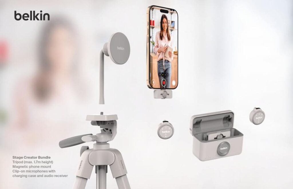Belkin lance le stage creator bundle pour les créateurs de contenus sur iphone
