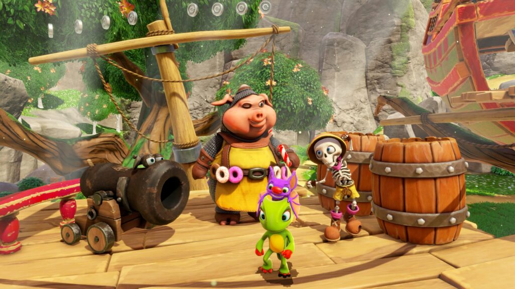 Shovel knight de retour dans yooka replaylee