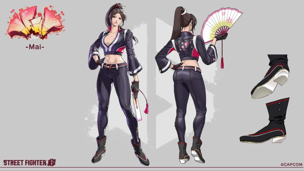 Mai rejoint street fighter 6 avec de nouvelles tenues