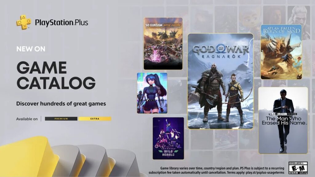 PS Plus Extra et Premium : God of War Ragnarok et Indiana Jones débarquent