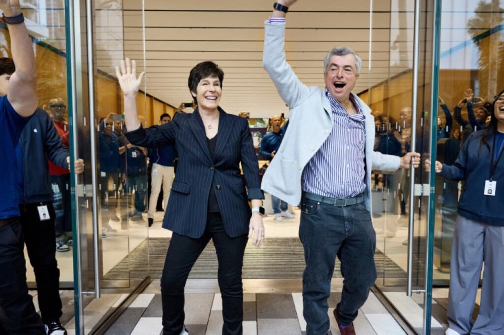 Ouverture du nouvel apple store à miami