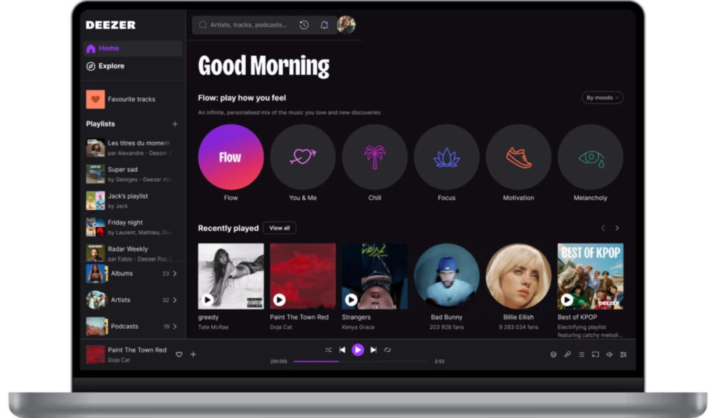 Deezer prend en charge les Mac Apple Silicon