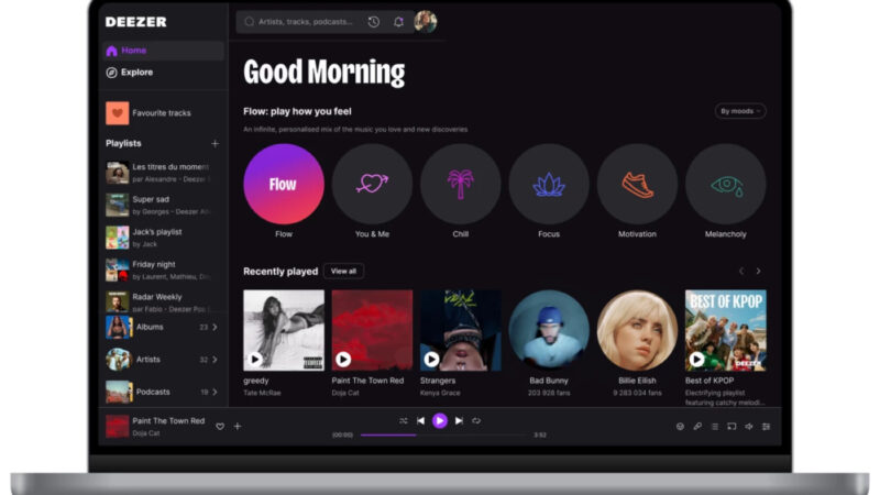 Deezer prend en charge les Mac Apple Silicon