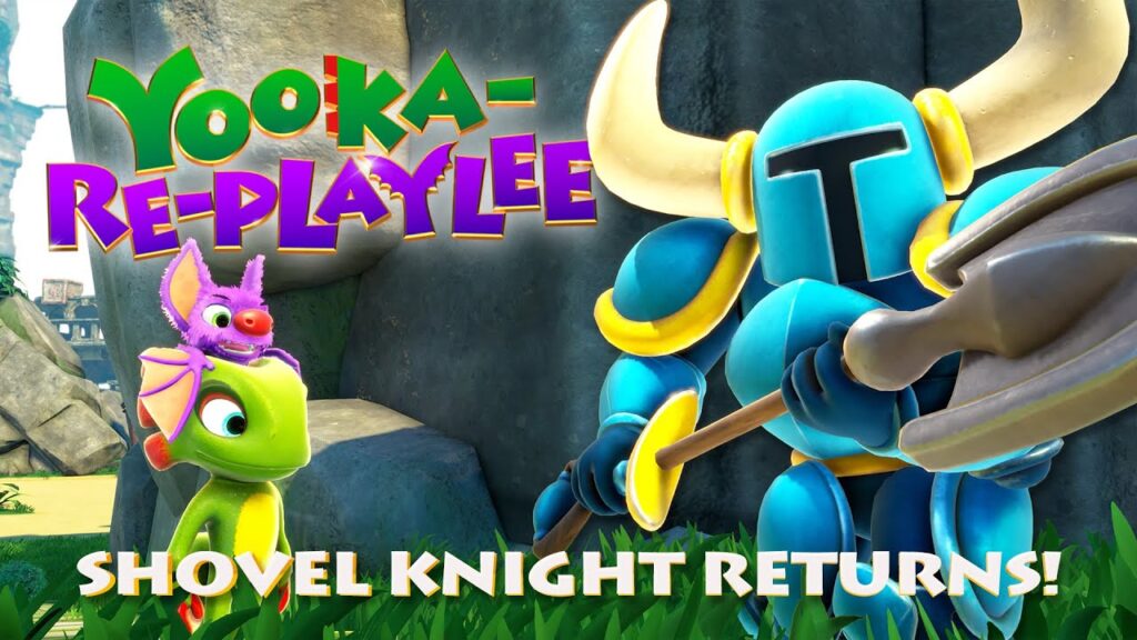 Shovel knight de retour dans yooka replaylee