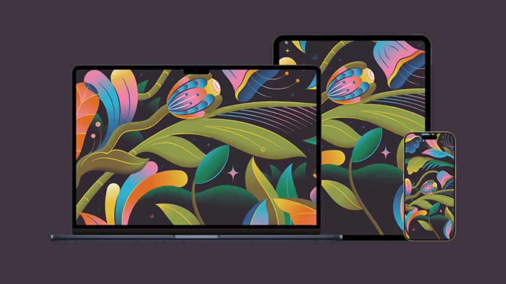 Apple ouvre un nouvel apple store à miami avec un fond d'écran dédié