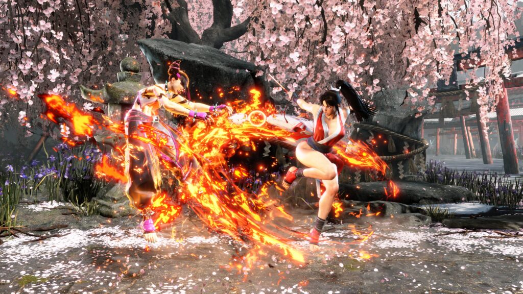 Mai rejoint street fighter 6 avec de nouvelles tenues