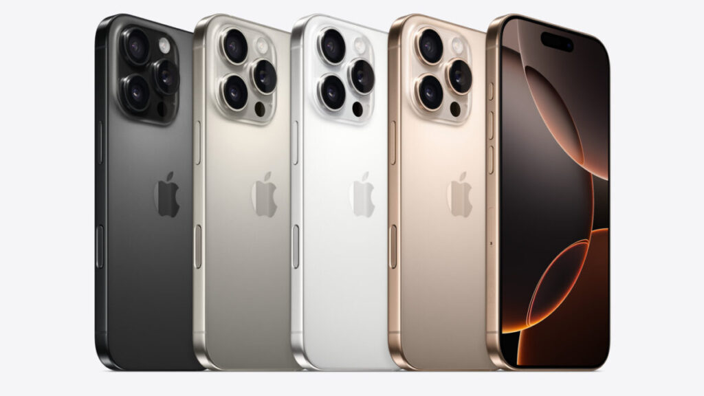Les iphone 17 pro auront un capteur photo légèrement plus petit