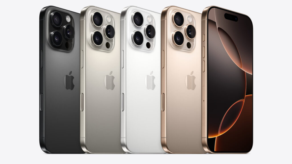 Les iphone 17 pro auront un capteur photo légèrement plus petit