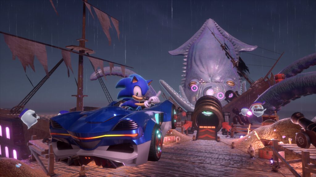 Premier trailer de sonic racing crossworlds
