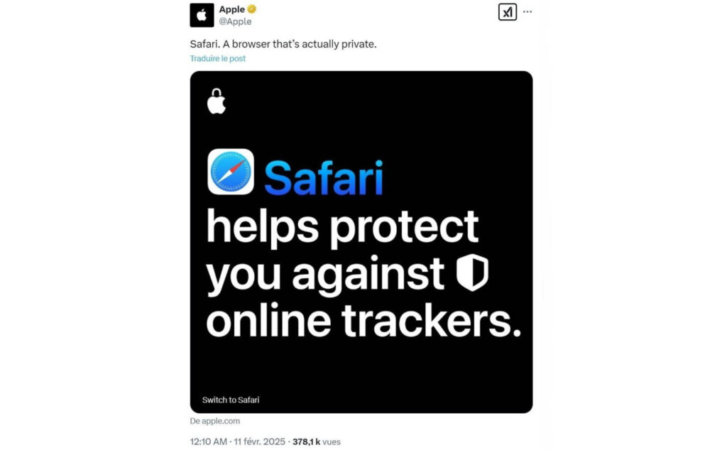 Apple reprend ses publicités sur X après une suspension