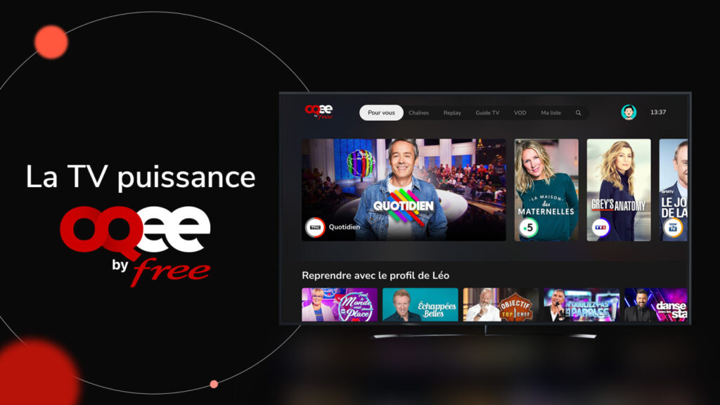 Mise à jour de l'application oquee sur apple tv