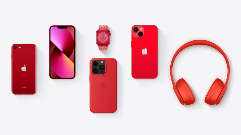 Fin des appareils apple (product)red