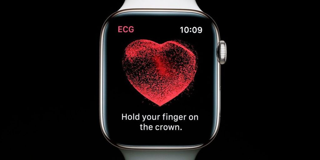 Apple watch : surveillance continue de la pression artérielle en perspective