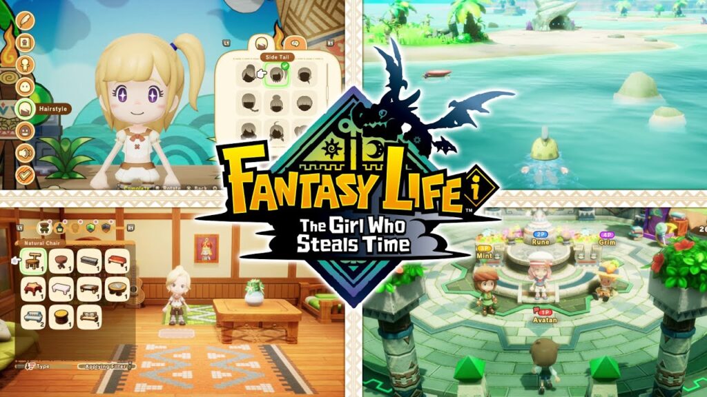 Fantasy life i disponible sur toutes les consoles
