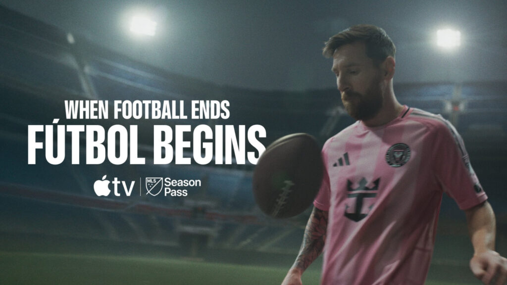 Apple recrute messi pour promouvoir le mls season pass