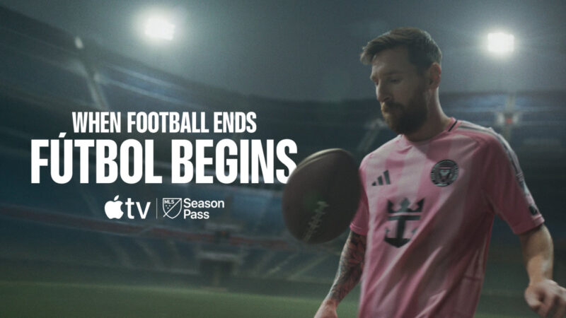 Apple recrute messi pour promouvoir le mls season pass