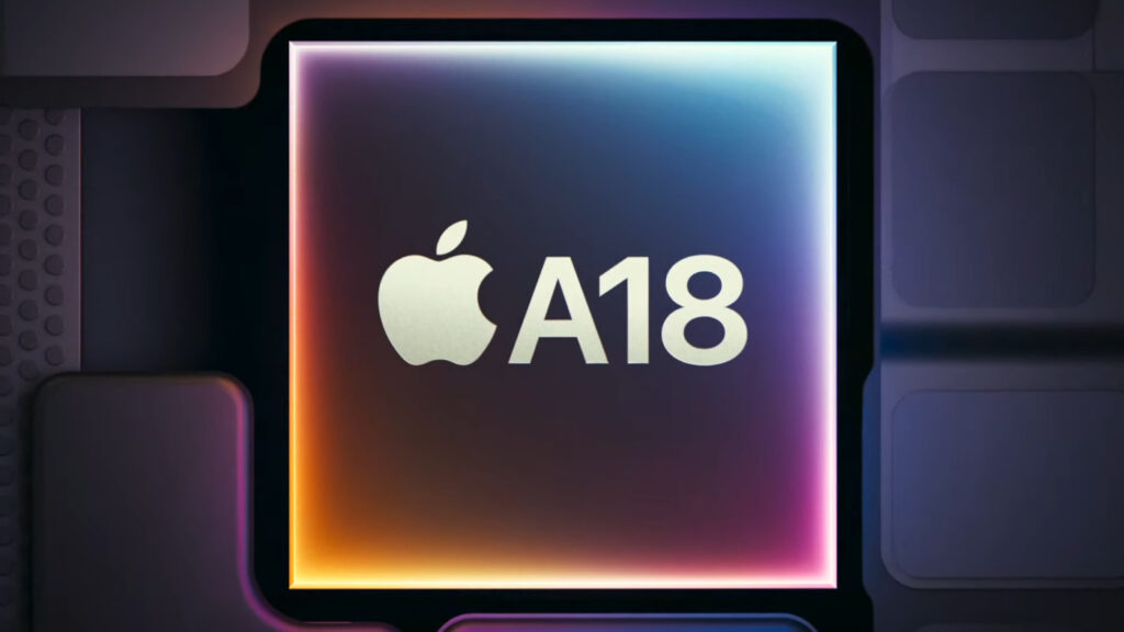 Iphone 16e et son processeur a18 à quatre coeurs