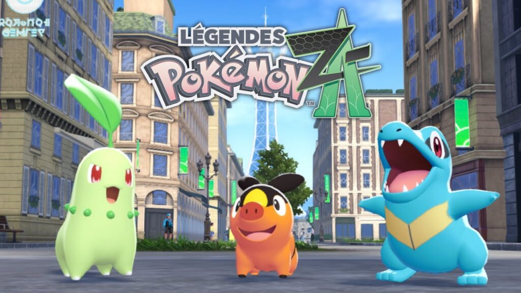 Présentation de légendes pokémon z-a et annonce de pokémon champions