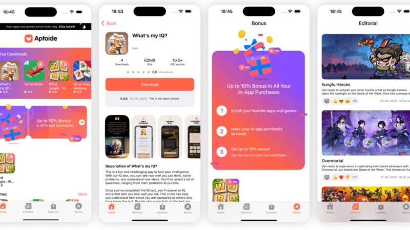 Aptoide, la boutique alternative d&rsquo;applications iOS est désormais accessible à tous