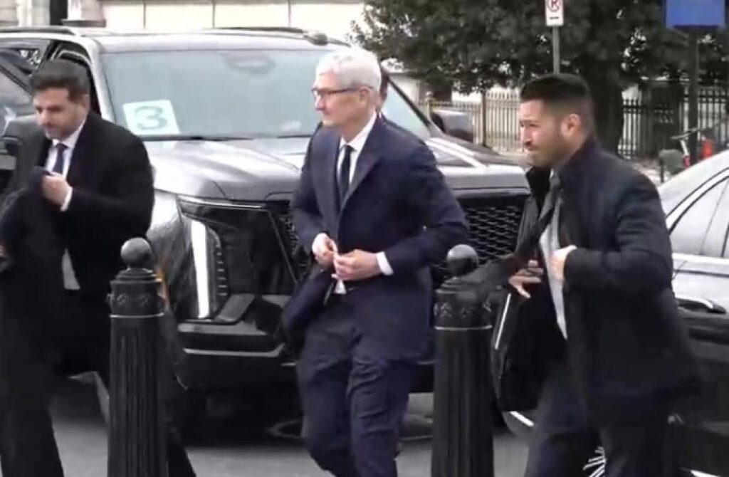 Rencontre entre tim cook et donald trump sur les tarifs douaniers