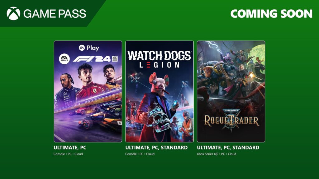 Game pass : nouveaux jeux en février et mars