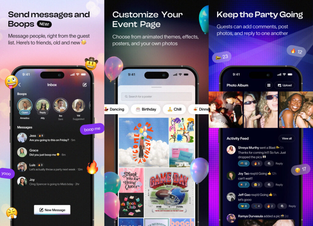 Partiful accuse apple de copie avec invitations