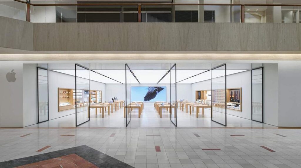 Fermeture imminente de l'apple store de northbrook à chicago