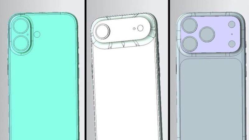 Iphone 17 : fuites sur le nouveau design du bloc photo