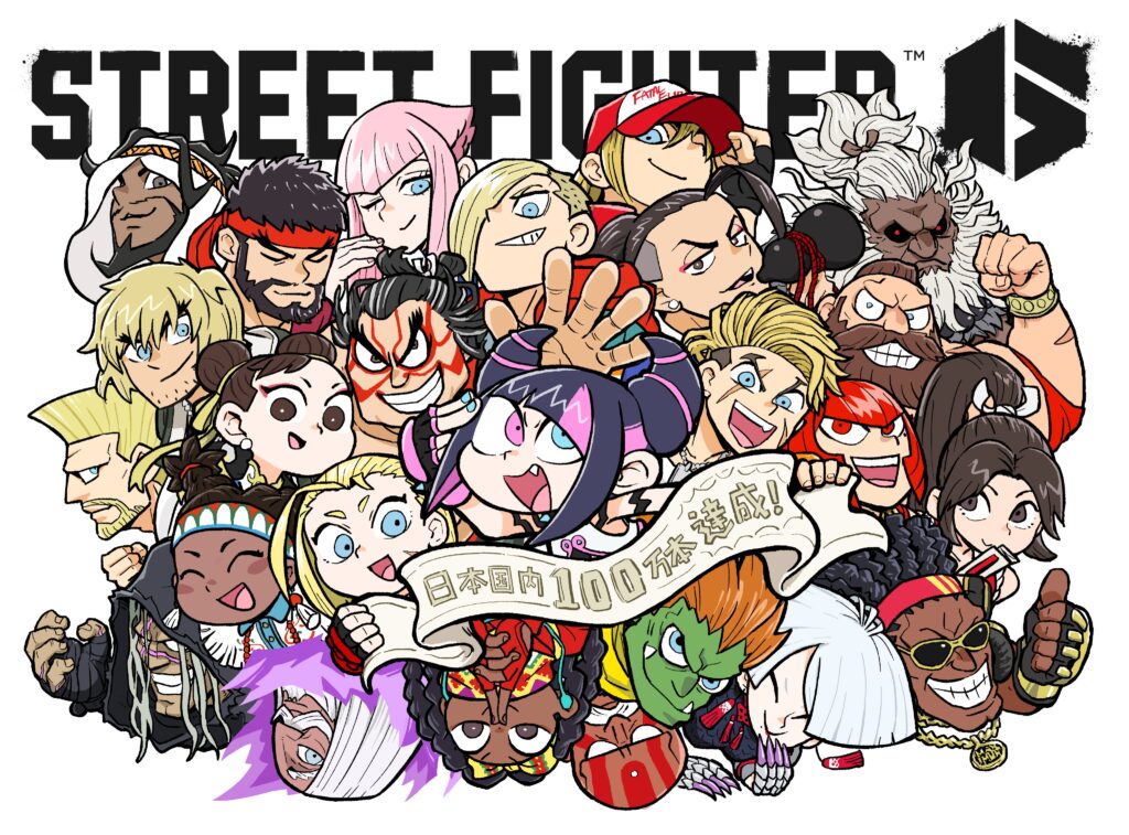 Street fighter 6 dépasse le million de ventes au japon