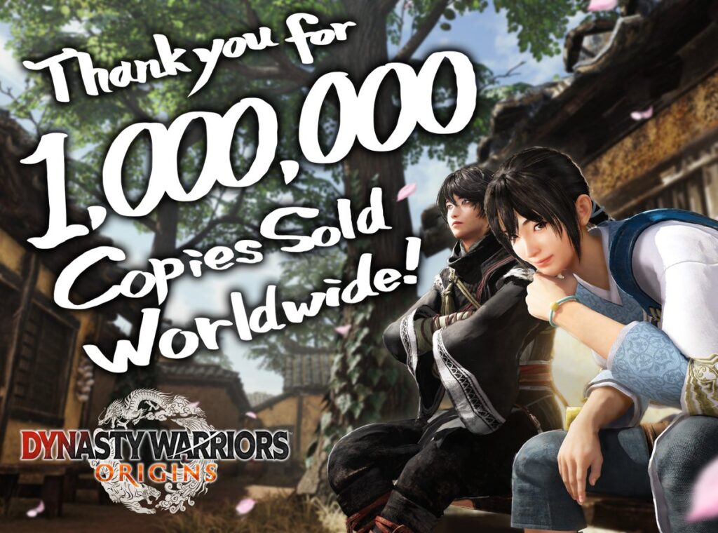 Dynasty warriors origins atteint un million de ventes