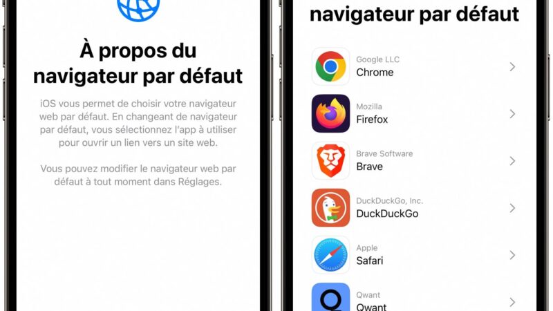 L&rsquo;europe clôt l&rsquo;enquête sur apple et le choix des navigateurs par défaut