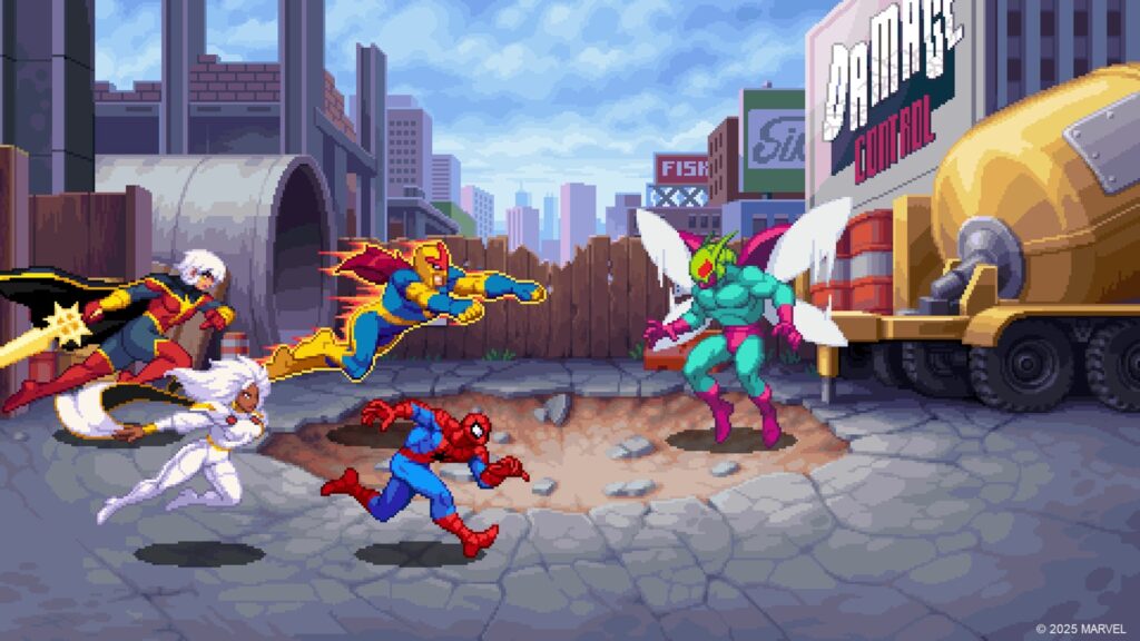 Marvel cosmic invasion : beat'em all 2d à la sauce arcade