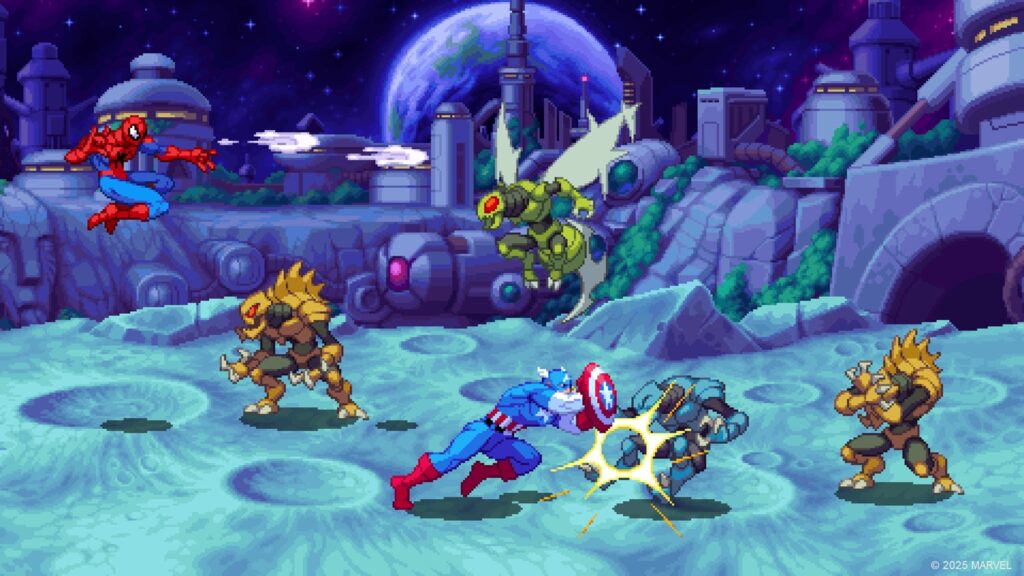 Marvel cosmic invasion : beat'em all 2d à la sauce arcade