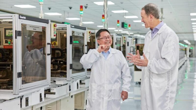 Visite du coo d&rsquo;apple chez goertek pour l&rsquo;iphone 16