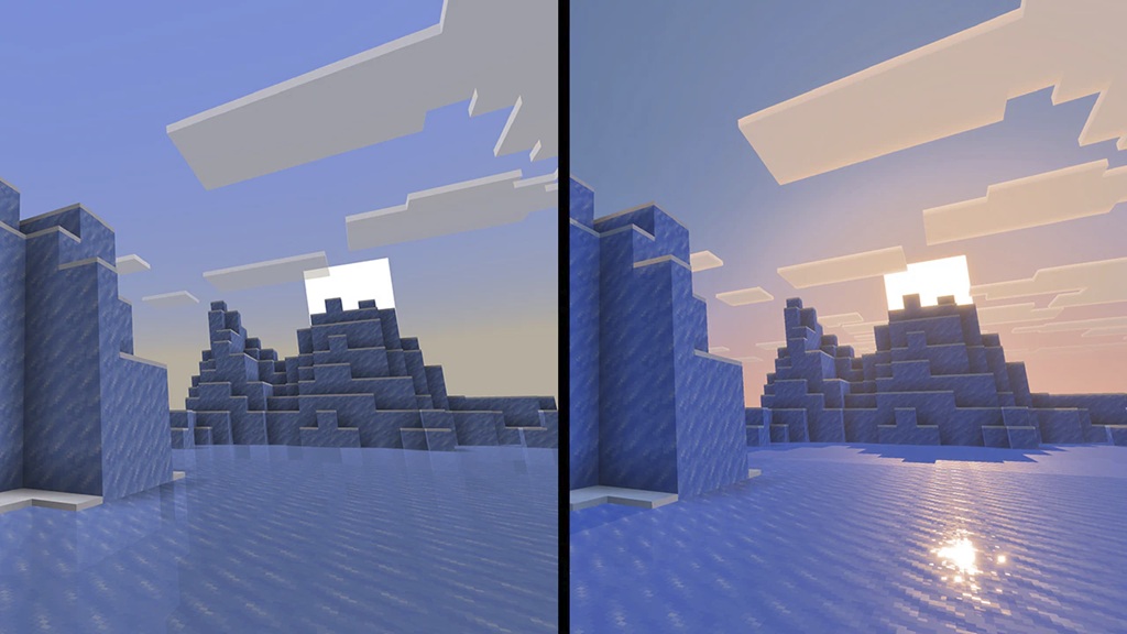 Un mod graphique officiel arrive sur minecraft