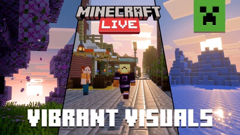 Un mod graphique officiel arrive sur minecraft