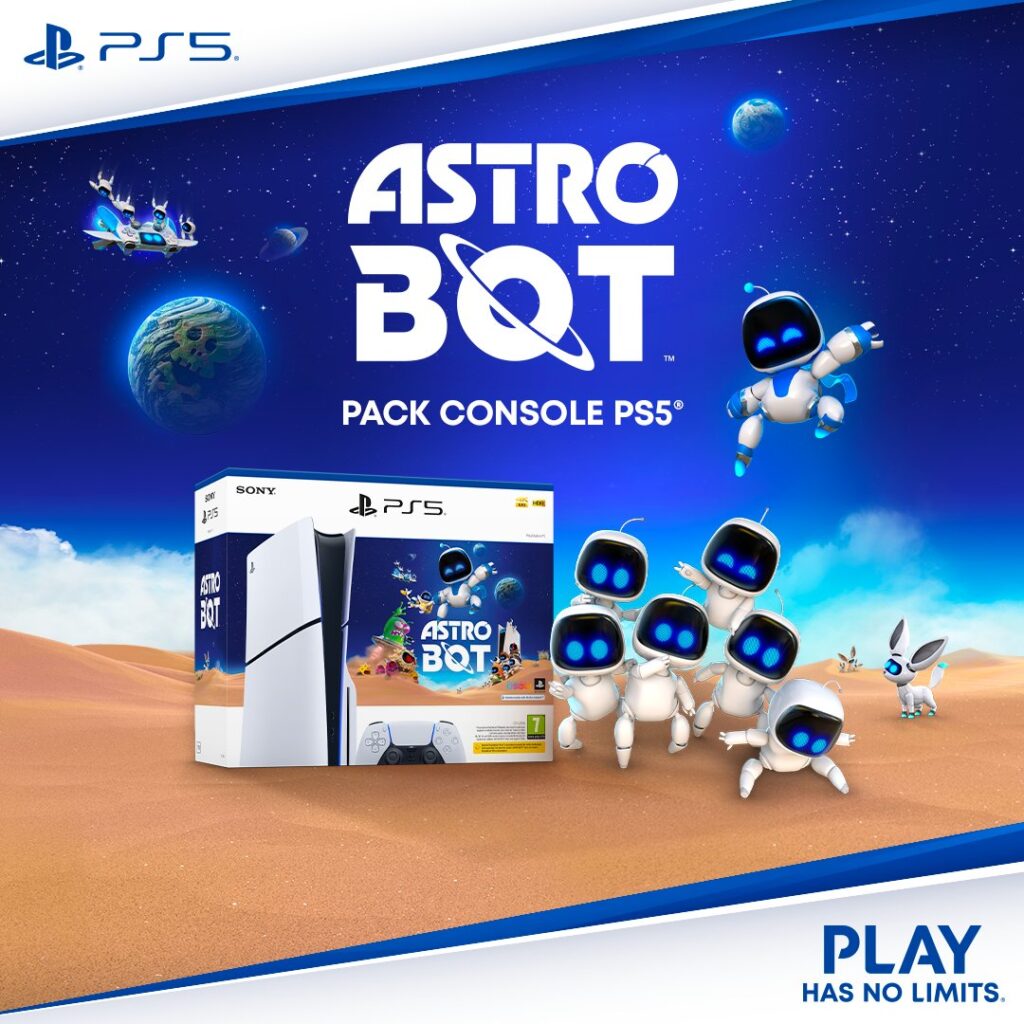 Bundles astro bot pour ps5 confirmés avec prix réduits
