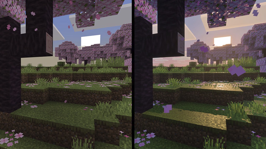 Un mod graphique officiel arrive sur minecraft