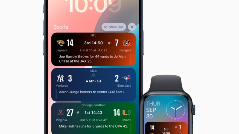 Mise à jour d&rsquo;apple sports avec le support de la formule 1