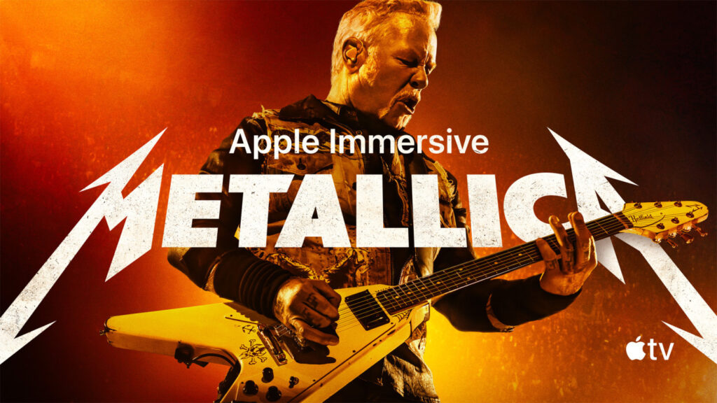 Metallica en concert immersif sur apple vision pro Metallica en concert immersif sur apple vision pro