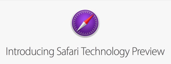 Nouvelle version de safari technology preview 215 disponible