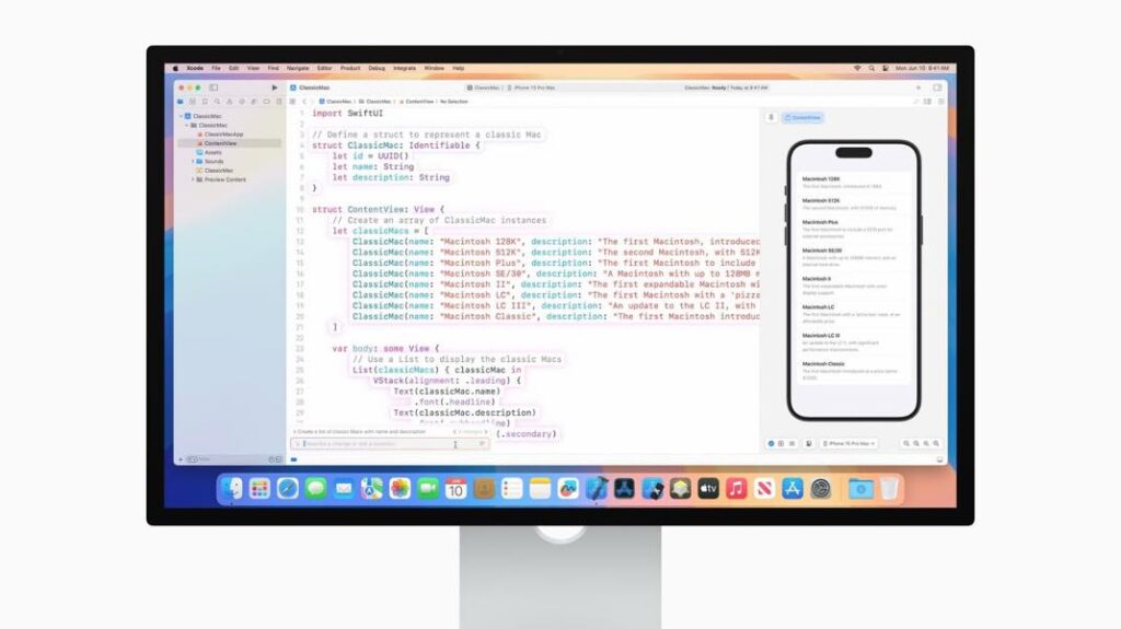 Swift assist d'apple toujours absent malgré son annonce en 2024