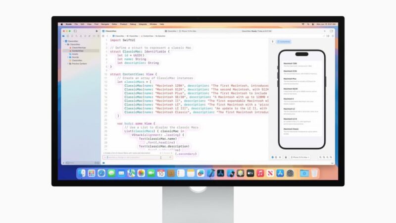 Swift assist d&rsquo;apple toujours absent malgré son annonce en 2024