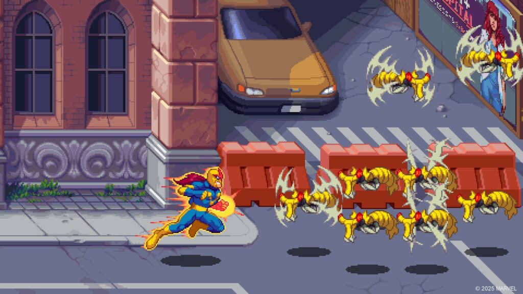 Marvel cosmic invasion : beat'em all 2d à la sauce arcade