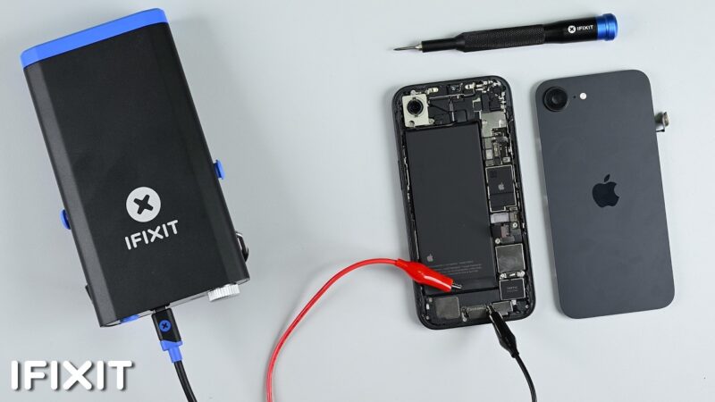 Démontage complet de l&rsquo;iphone 16e par ifixit