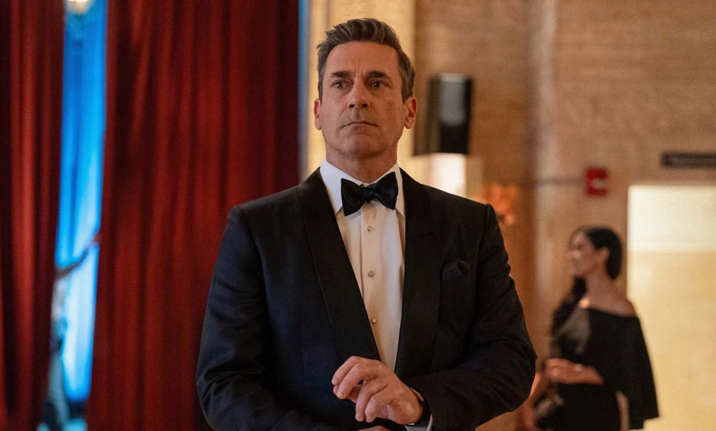Jon hamm vole ses voisins dans la série vrais voisins faux amis Jon hamm vole ses voisins dans la série vrais voisins faux amis