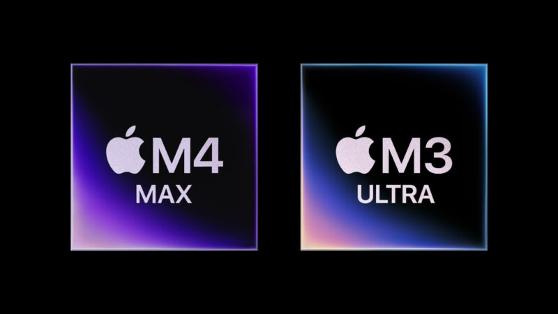 L&rsquo;apple m3 ultra rivalise avec la m4 max en performances