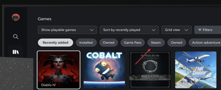 Un aperçu de l'os nomade de xbox