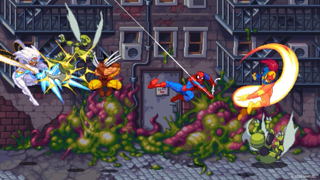 Marvel cosmic invasion : beat'em all 2d à la sauce arcade