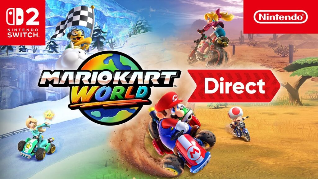 Direct mario kart world à 15h00 pour dévoiler les secrets du jeu